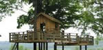 A-Frame tree house plans