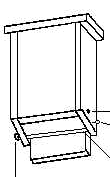 Small bat, bat house plans