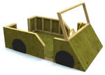 car playhouse plans