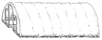32' X 10' X 10' greenhouse plans