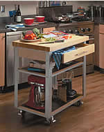 mobile kitchen island plans