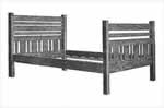 mission style bed plans