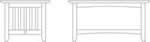 mission furniture plans - coffee table
