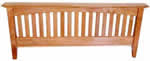 mission furniture plans - headboard