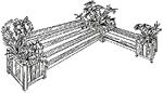 modular design for a bench planter plans with planters