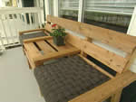 patio bench plans