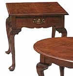 Queen Anne end table plans