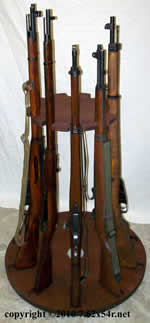 rotary gun rack plans