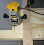 woodworking jigs - Router corner jig