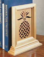scroll sawn bookend plans