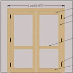 handmade shed door