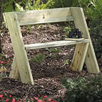 Aldo Leopold outdoor bench plans