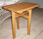 small folding accent table plans