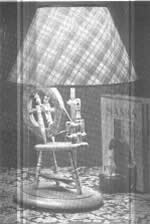spinning wheel table lamp plans