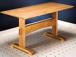 trestle dining table plans