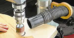 woodworking jigs - Vacuum hose clamp