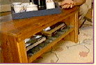 wine rack coffee table plans
