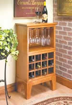 wine rack plans - includes server